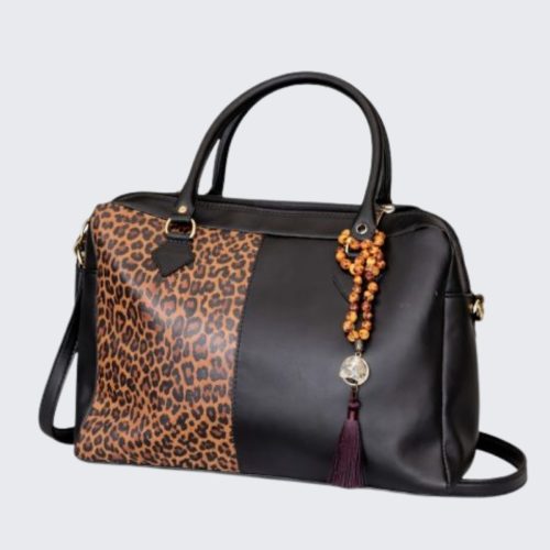 Cartera Pardus negra